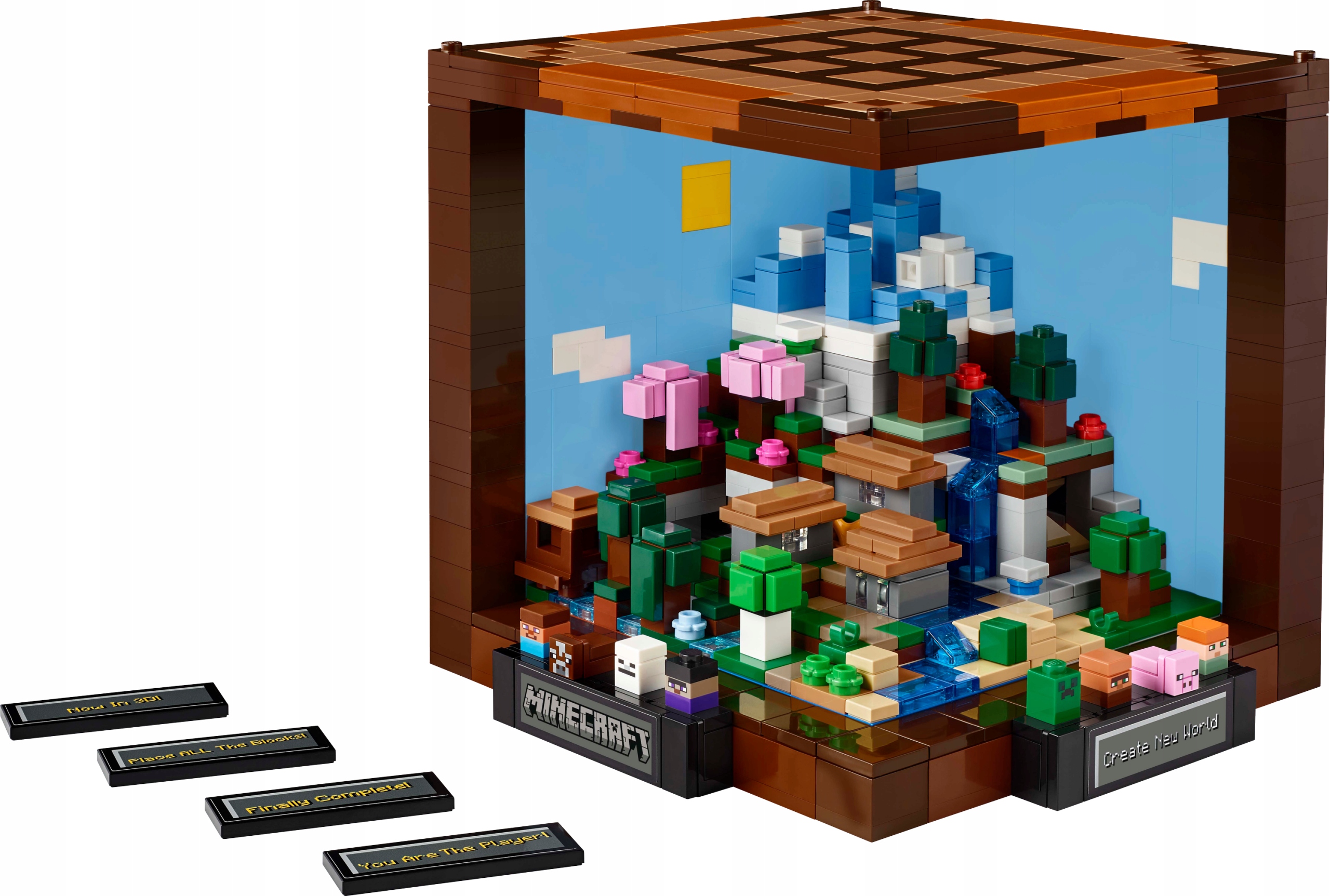 Lego Minecraft darbo stalas 21265