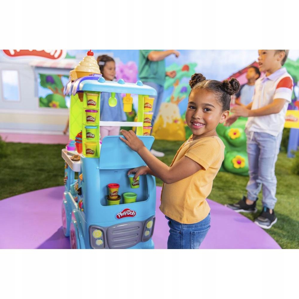 Hasbro Play-Doh ledų parduotuvė su 25 priedais