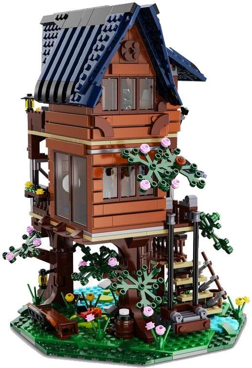 CADA C66004W Four Seasons Tree House statybiniai blokeliai 1155 vnt. LED