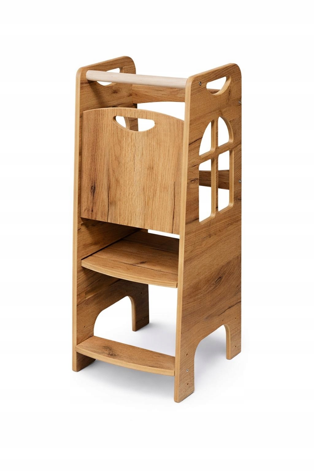 Pomocnik Kuchenny Montessori regulowany Kitchen Helper Tower Wood Style