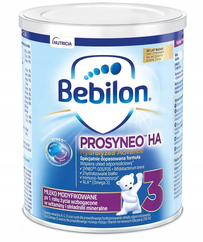 Bebilon Prosyneo HA3 pieno formulė 400 g