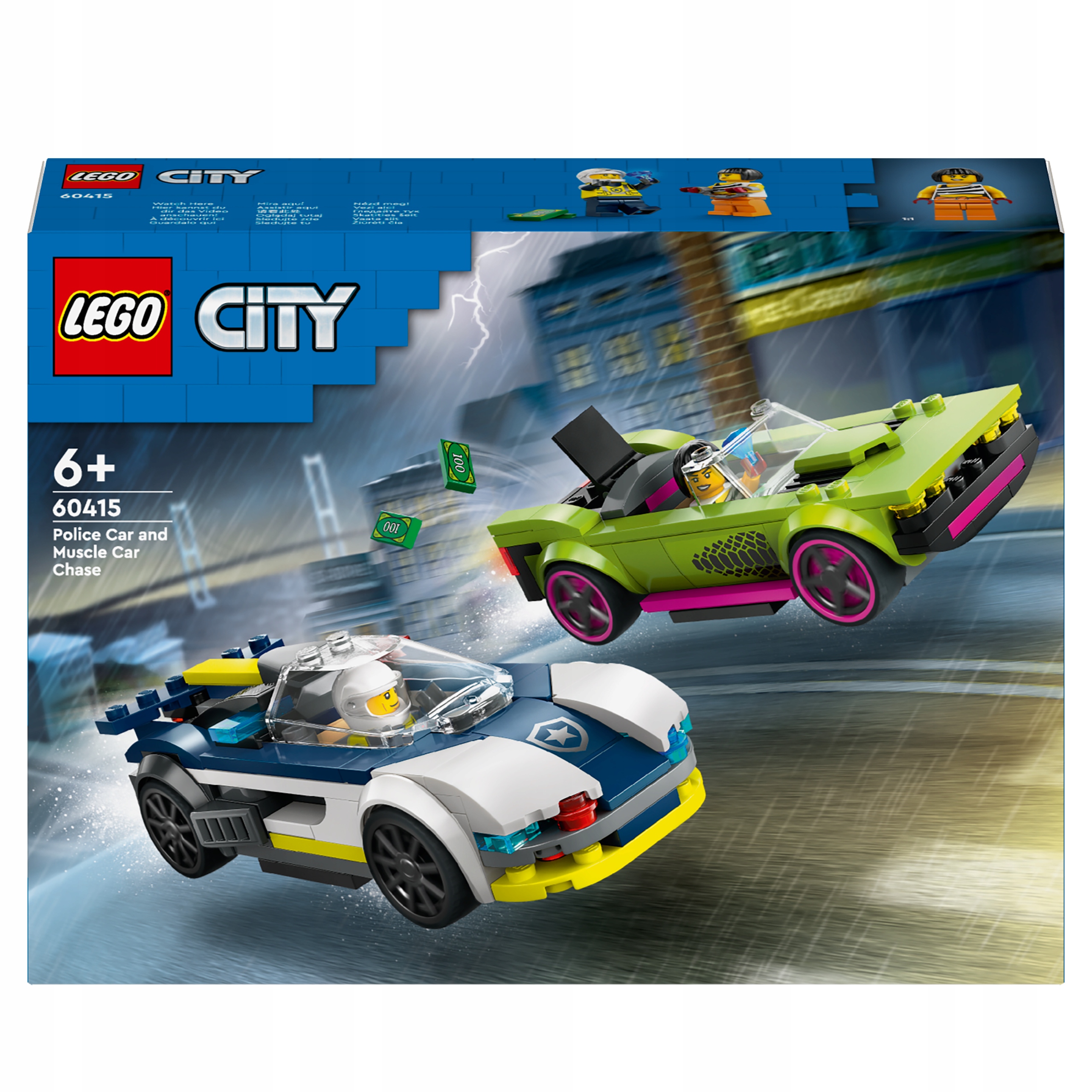 Lego City policijos persekiojimas 60415