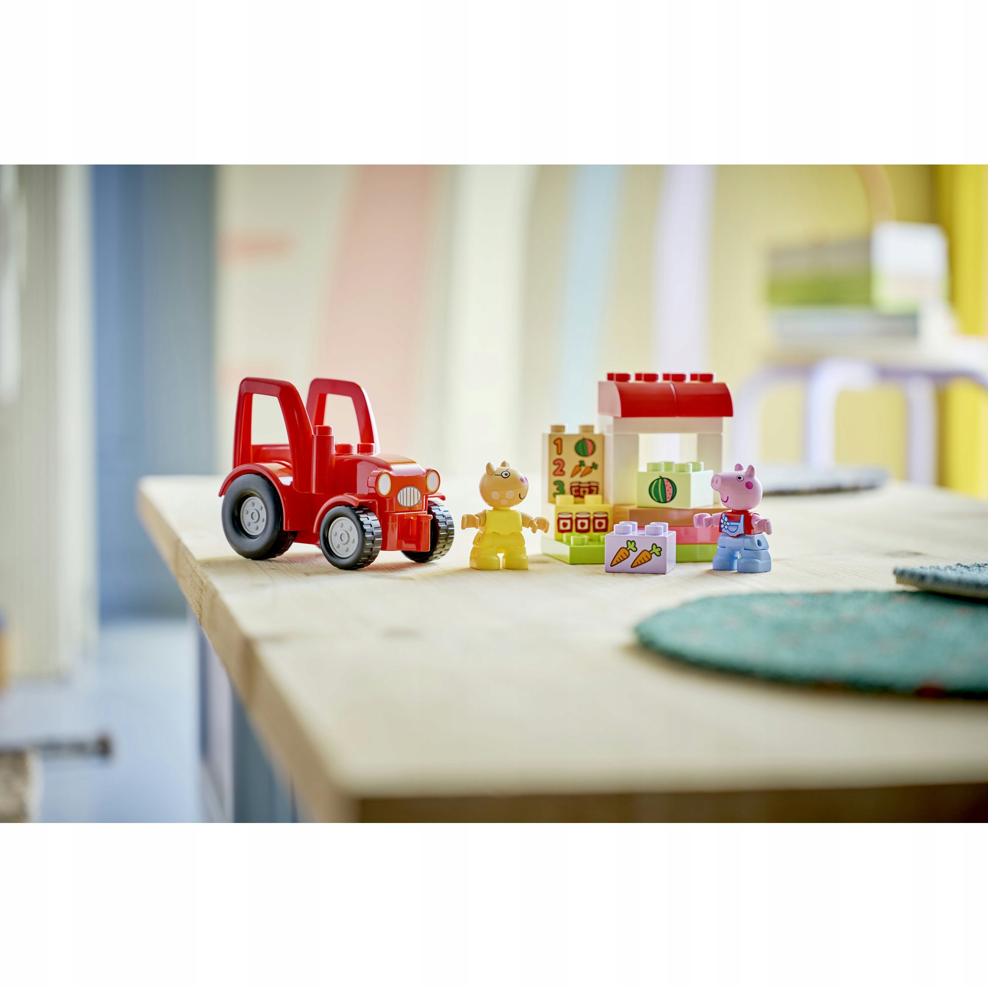 LEGO DUPLO Peppa Pig traktorius ir turgus 10468