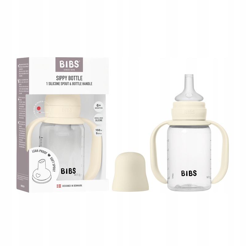Bibs plastikinis butelis 150 ml antikolikas 6m+