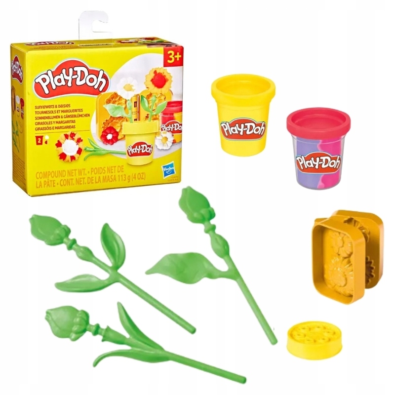 Play-Doh tulpės ir narcisai ciastolina rinkinys