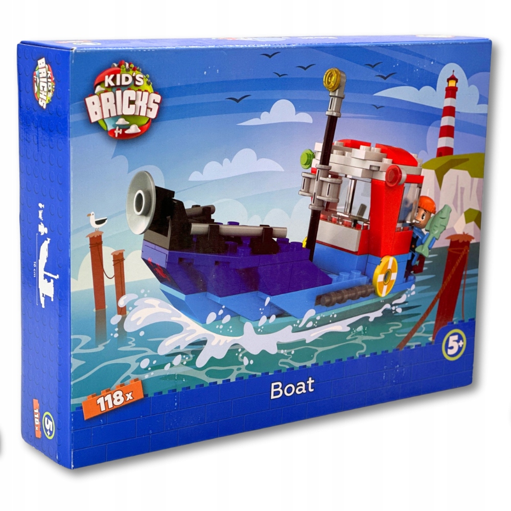 Kid's Bricks valties kaladėlės 118 elementų ŽAISLAI VAIKAMS DOVANA