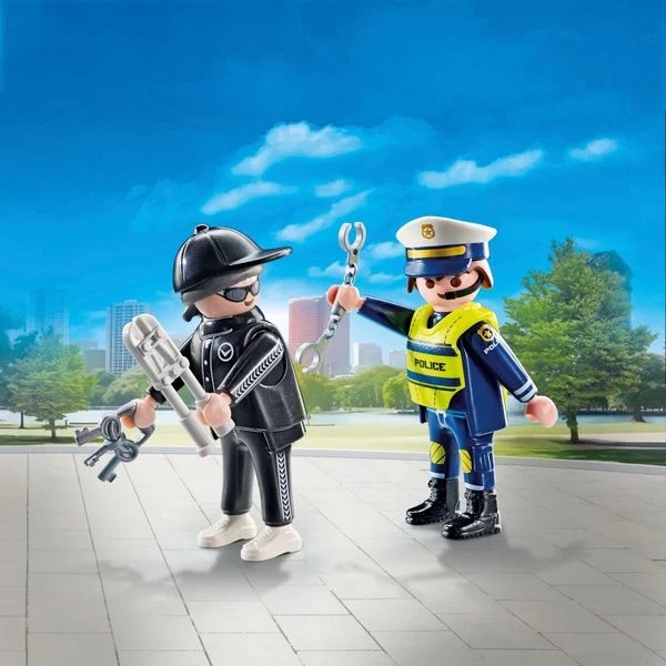 Playmobil 71804 policininkas ir vagis figūrėlės