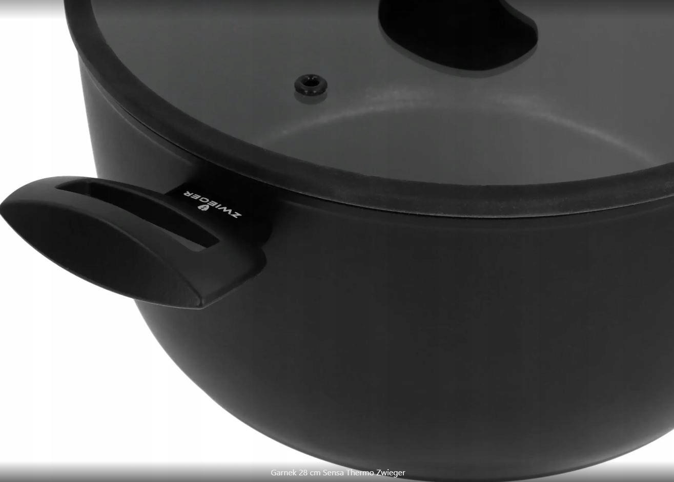 ZWIEGER ALIUMININIS PUODAS NEPRIKLANTAS INDUKCINIS SENSA THERMO 7,7L 28cm