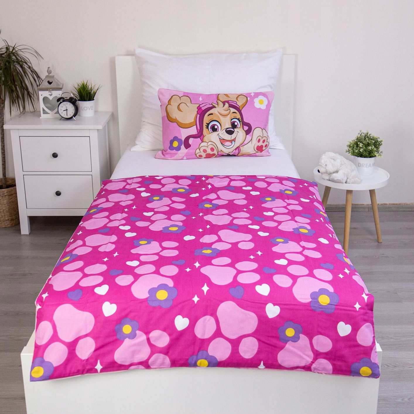 Patalynė 100x135 Paw Patrol Pink SKYE lovai rožinė 578JF