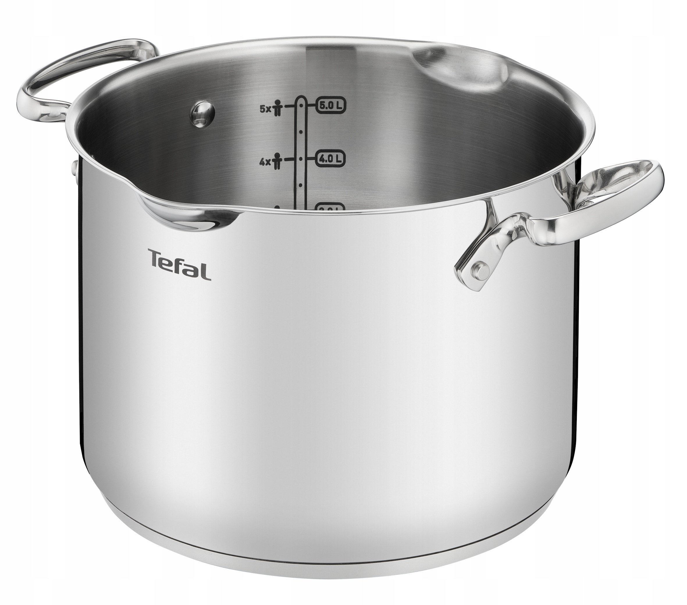 Puodas su dangčiu, aukštas TEFAL Duetto 22cm, indukcinis