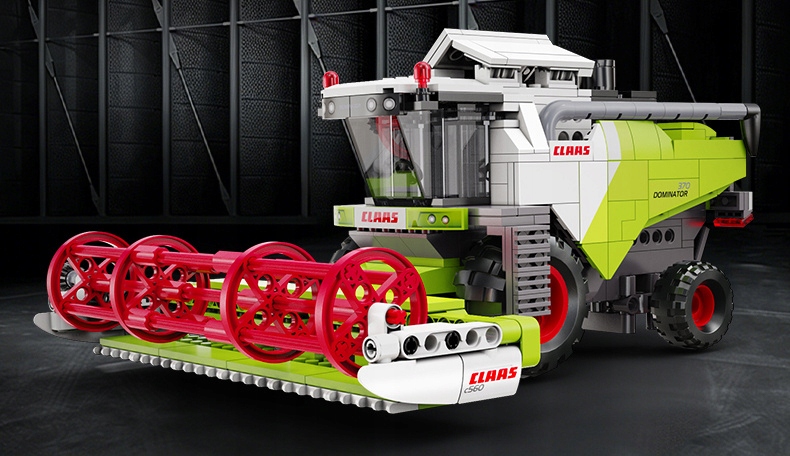 Cada traktorius CLAAS Dominator 384 klociniai