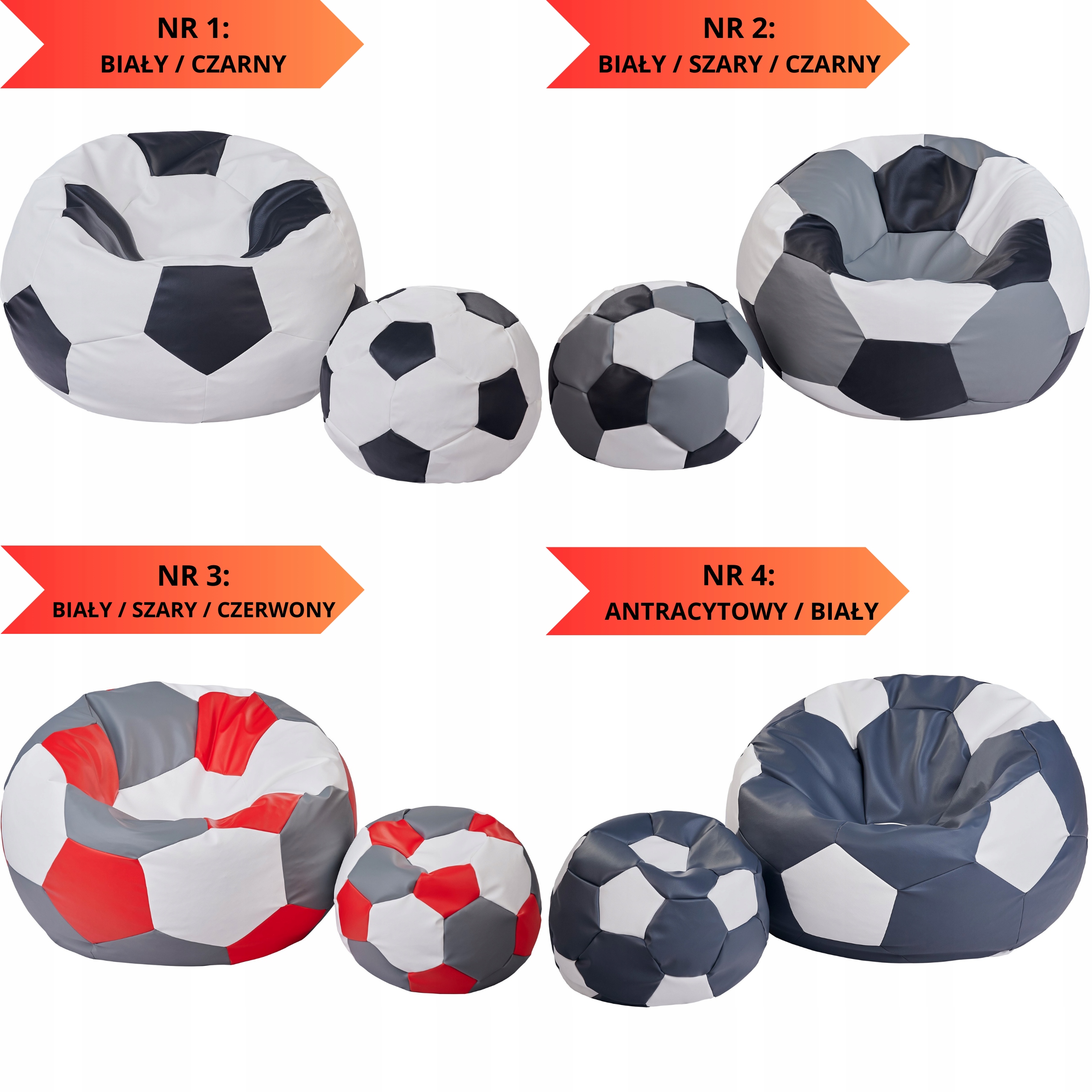 FUTBOLO POFFE BALL SEAT + NEMOKAMAI