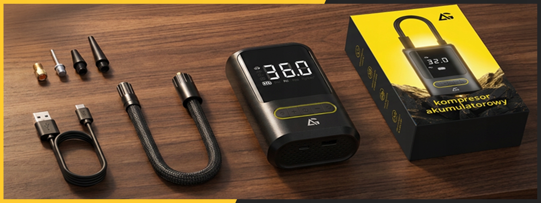 ARSA GO elektrinė pompa su kompresoriumi ir powerbank