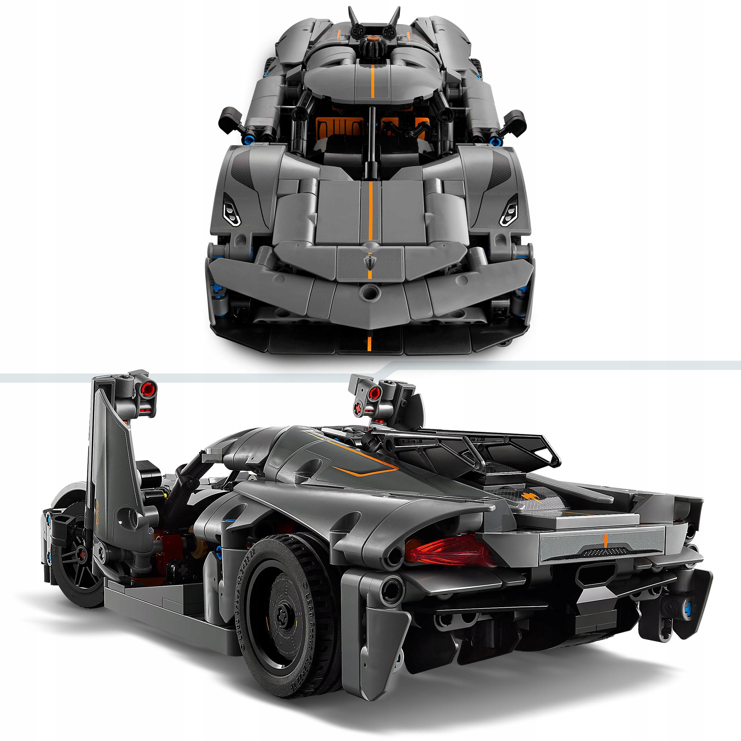 Lego Technic Koenigsegg Jesko Absolut hiperautomobilis 42173