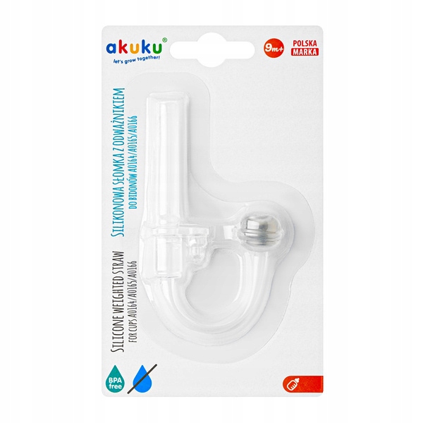 Akuku atsarginė šiaudelė/butelis A0164, A0165