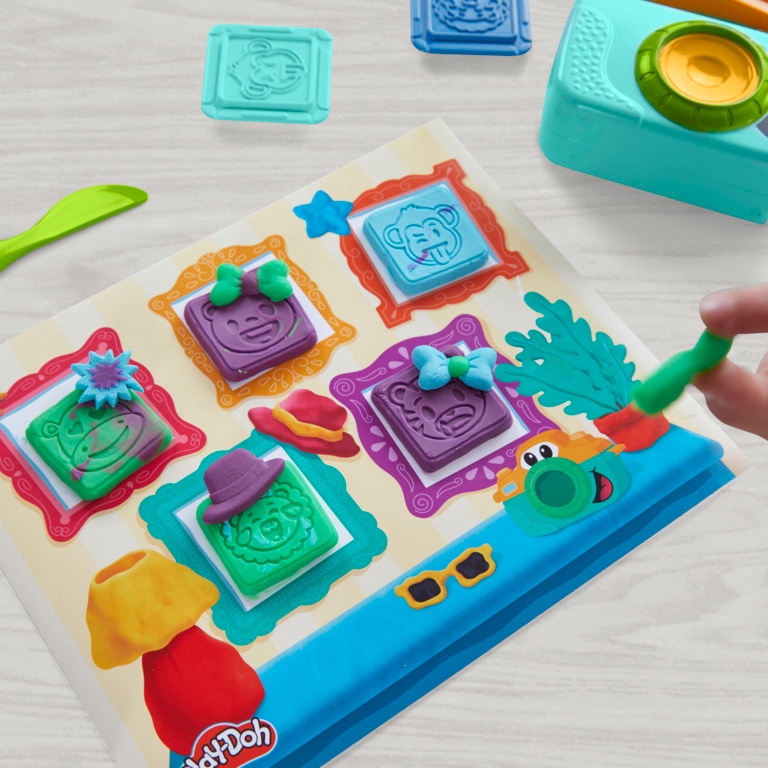 Play-Doh fotografijos aparatas plastelina rinkinys