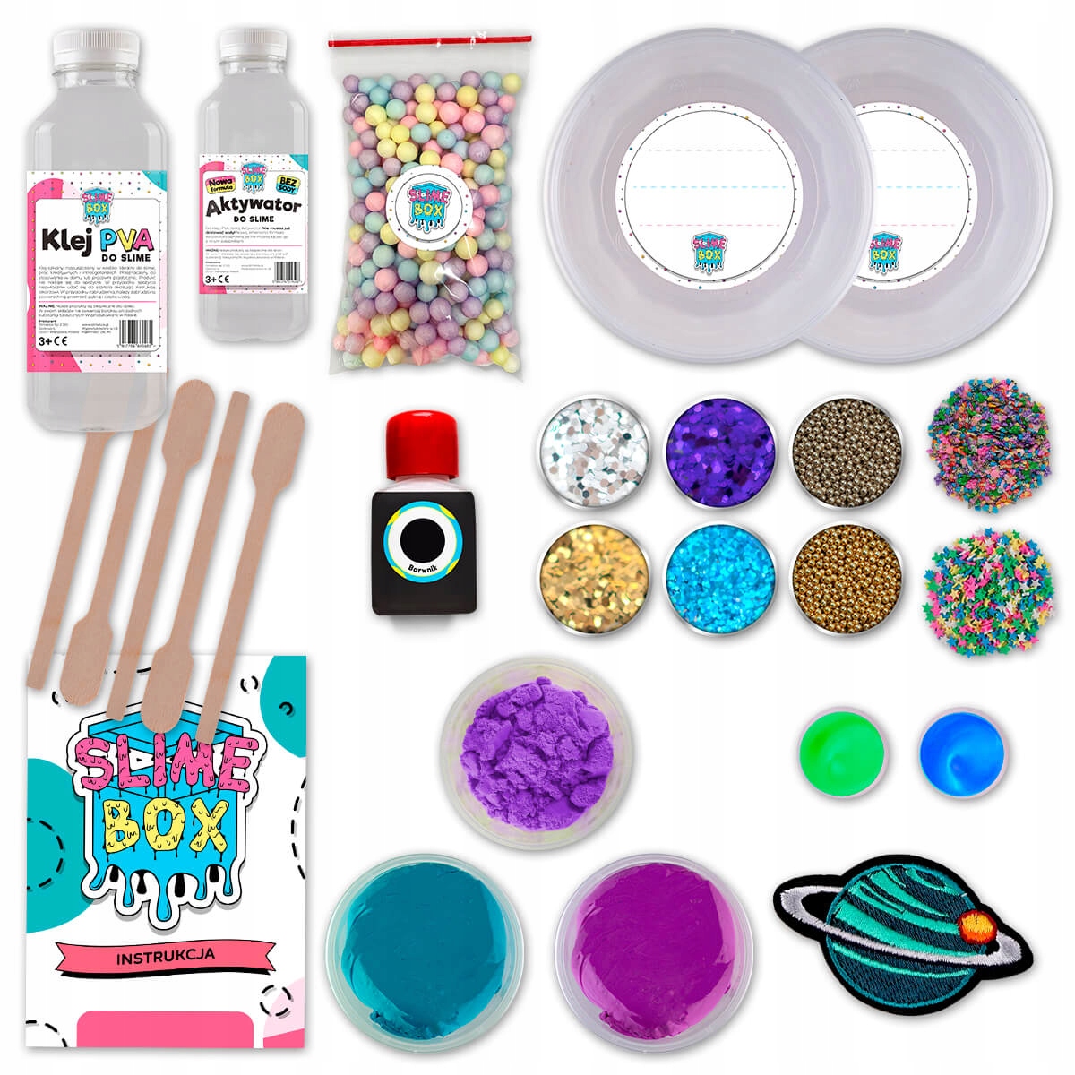 Slimebox Galaxy sliaimo darymo rinkinys