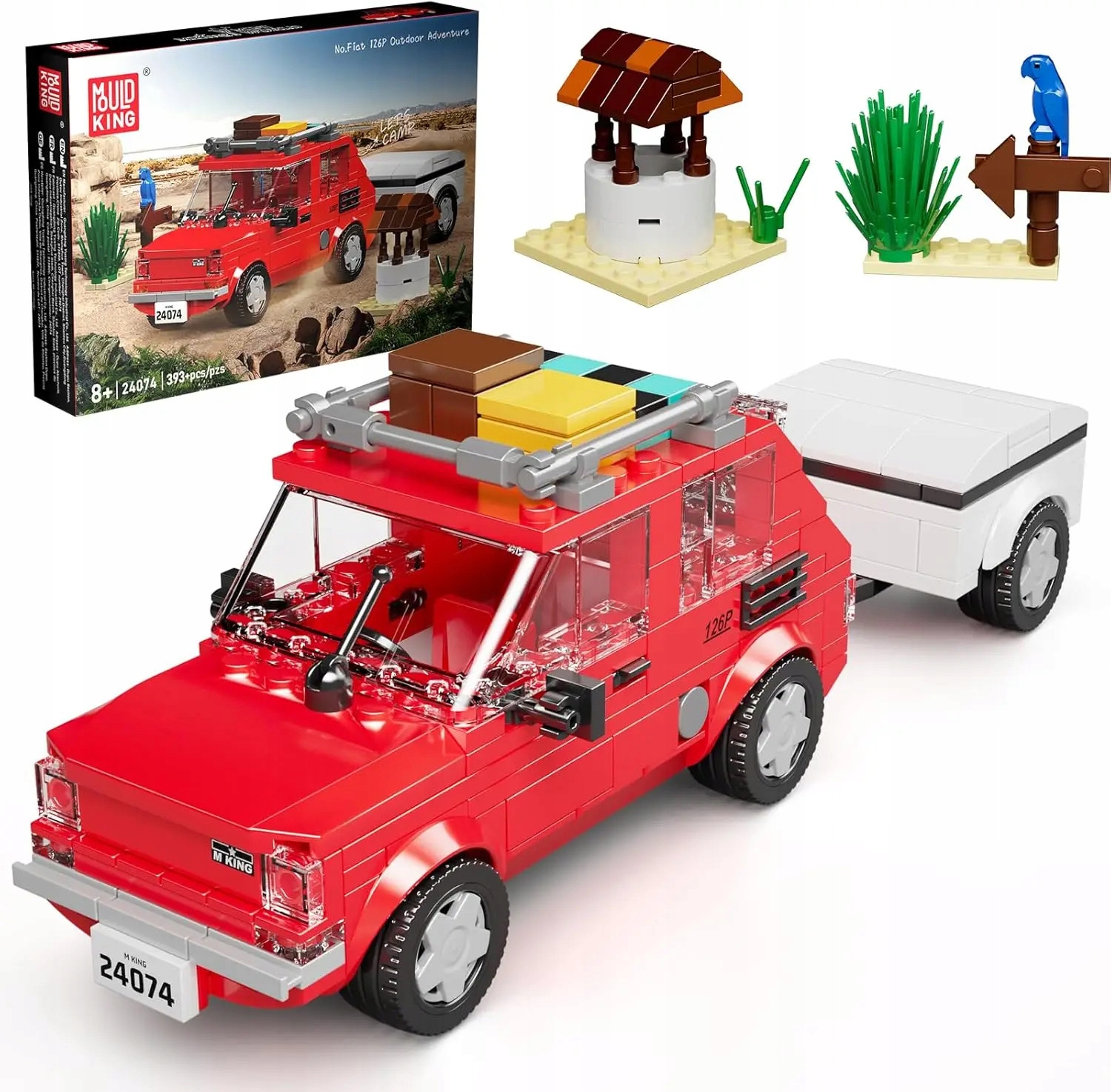Klocinių konstruktorius Fiat 126P karavanas akcija
