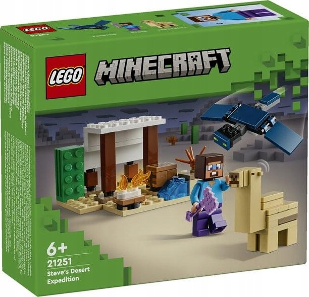 LEGO Minecraft 21251 Stivas ir dykumos ekspedicija
