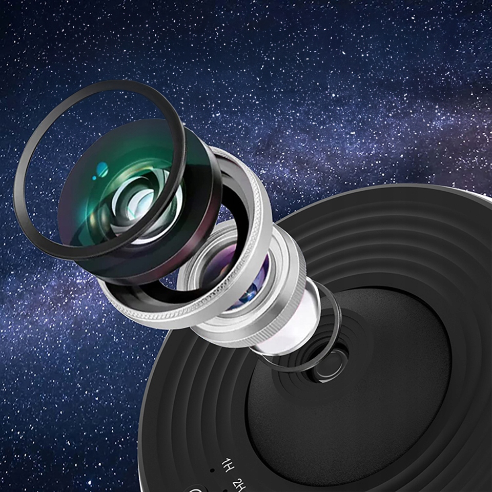 Žvaigždžių projektorius planetariumo 360 laipsnių