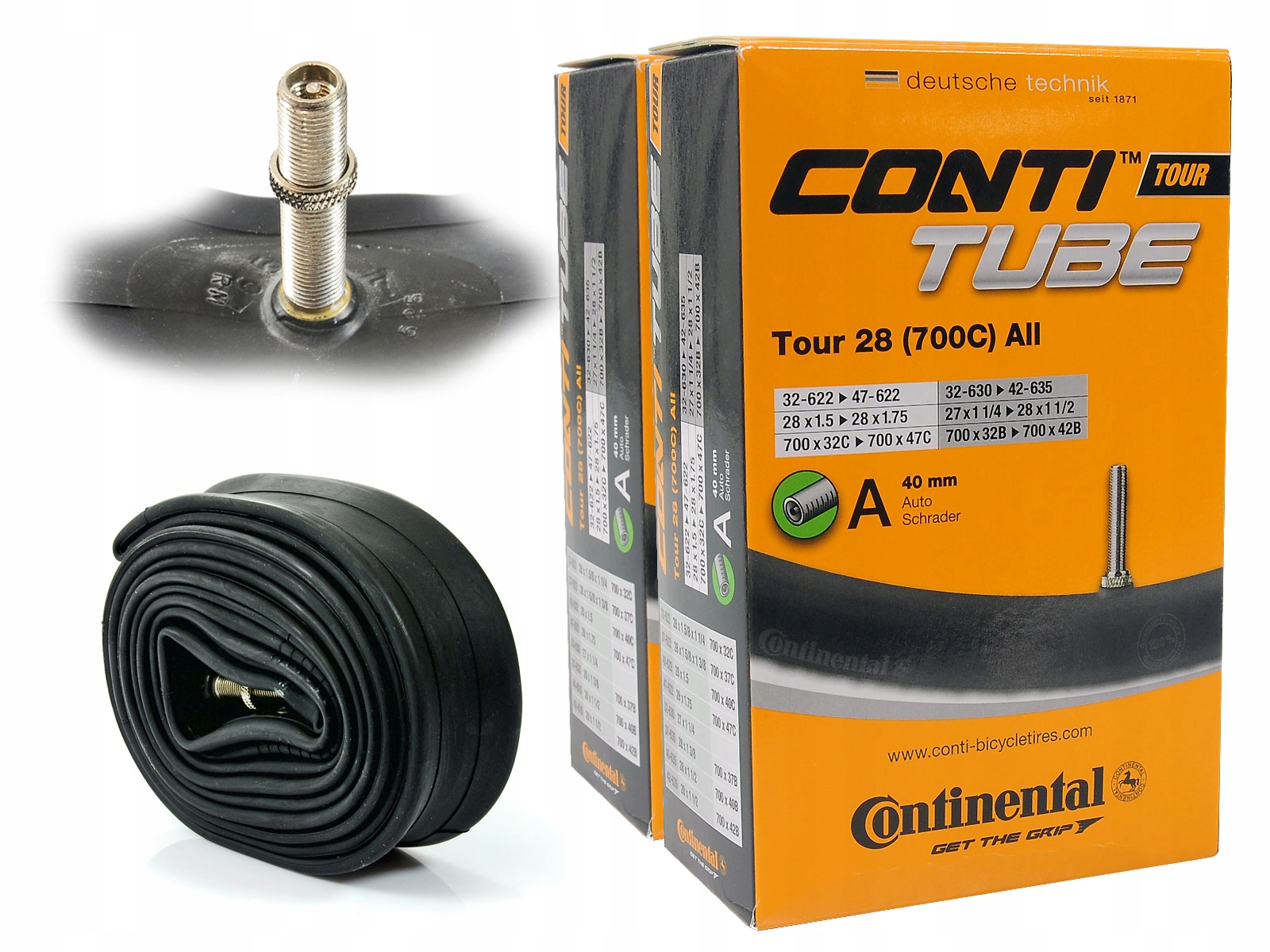 Continental Tour dėtva 28 su automatine vožtimi