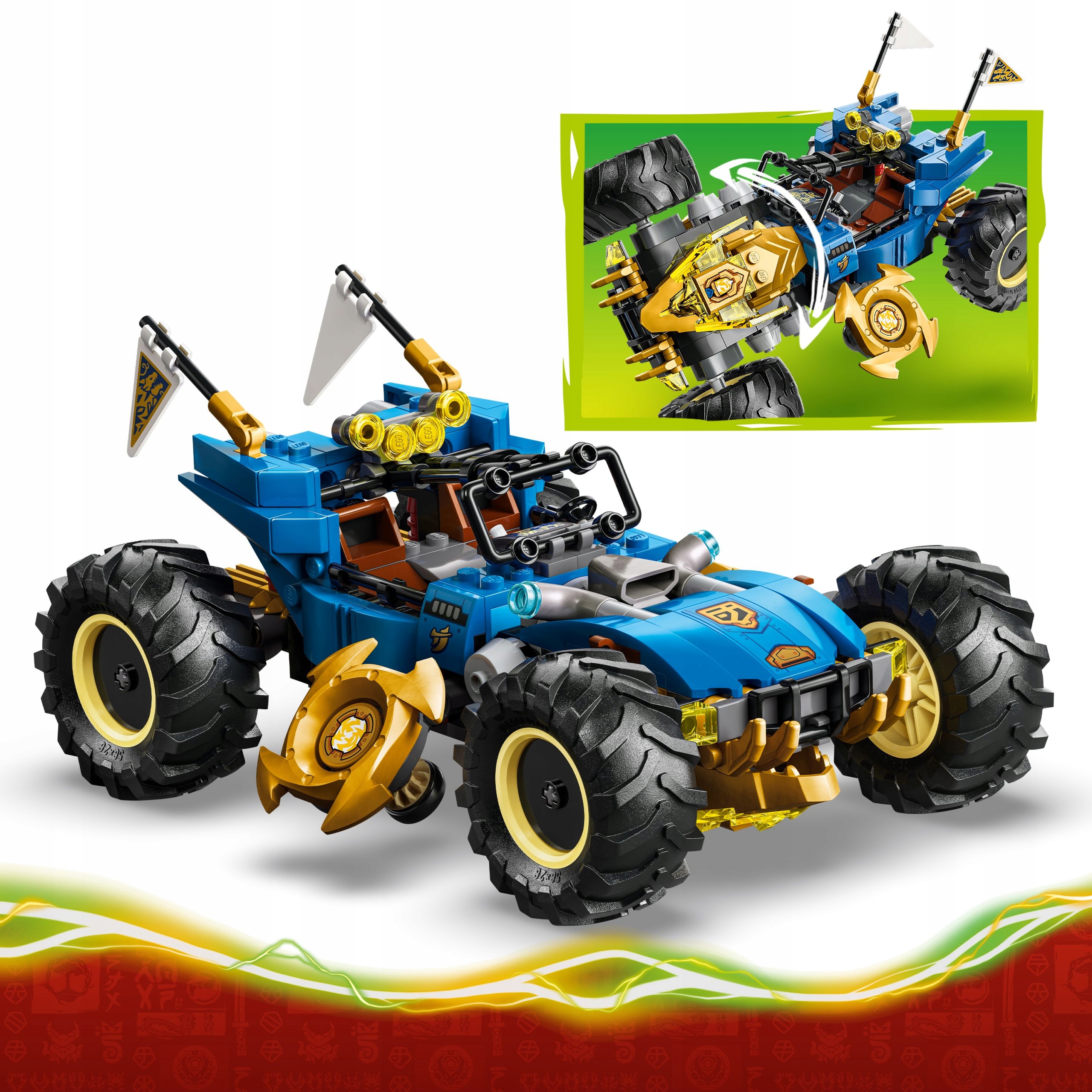Lego Ninjago Jaya daugiafunkcinis automobilis 71856