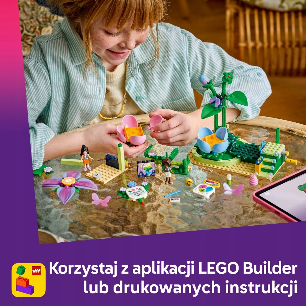Lego Friends fėėrinė karuselė su gėlėmis 42702