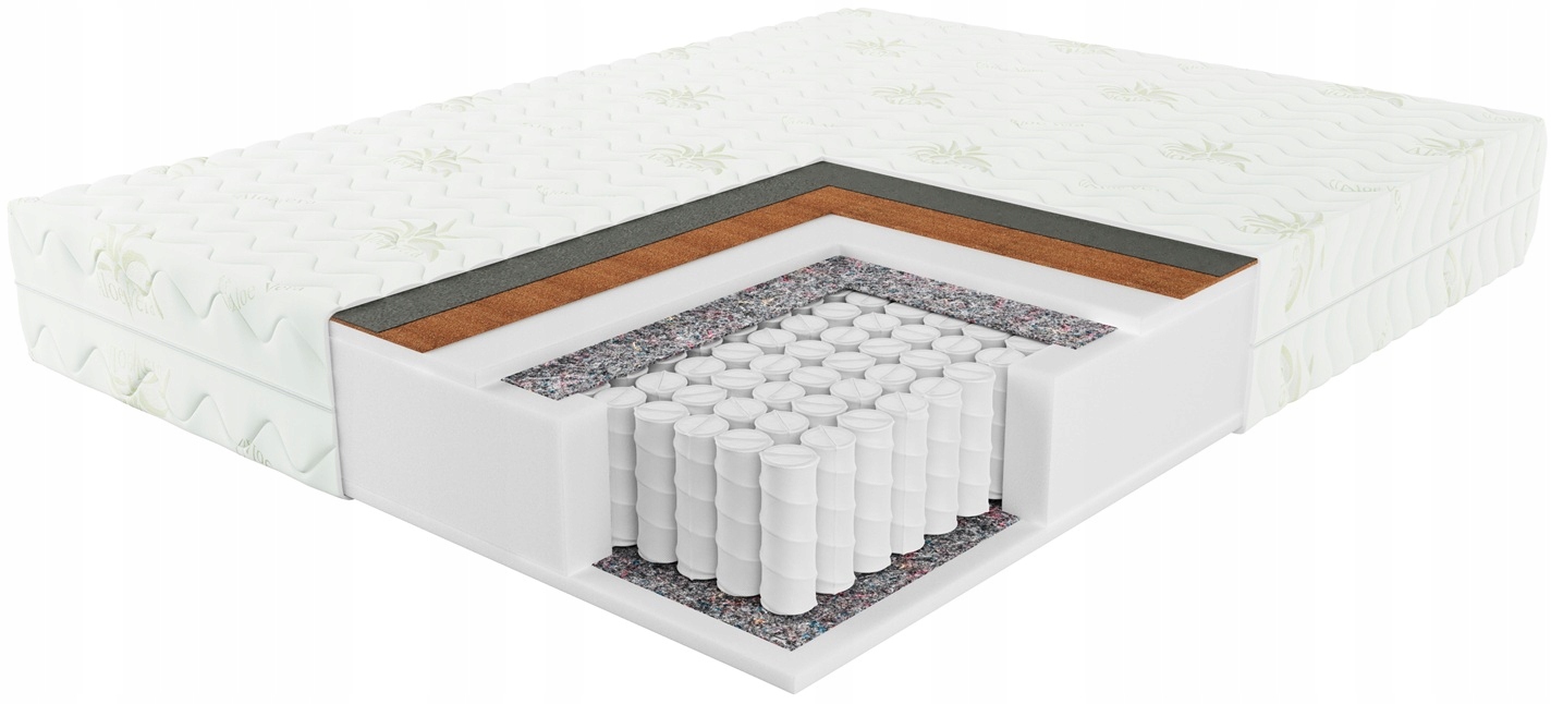 ČIUŽINIS 140x200 Spyruoklinis - SENPURO NATURAL COMFORT - HARD - H3 / H4