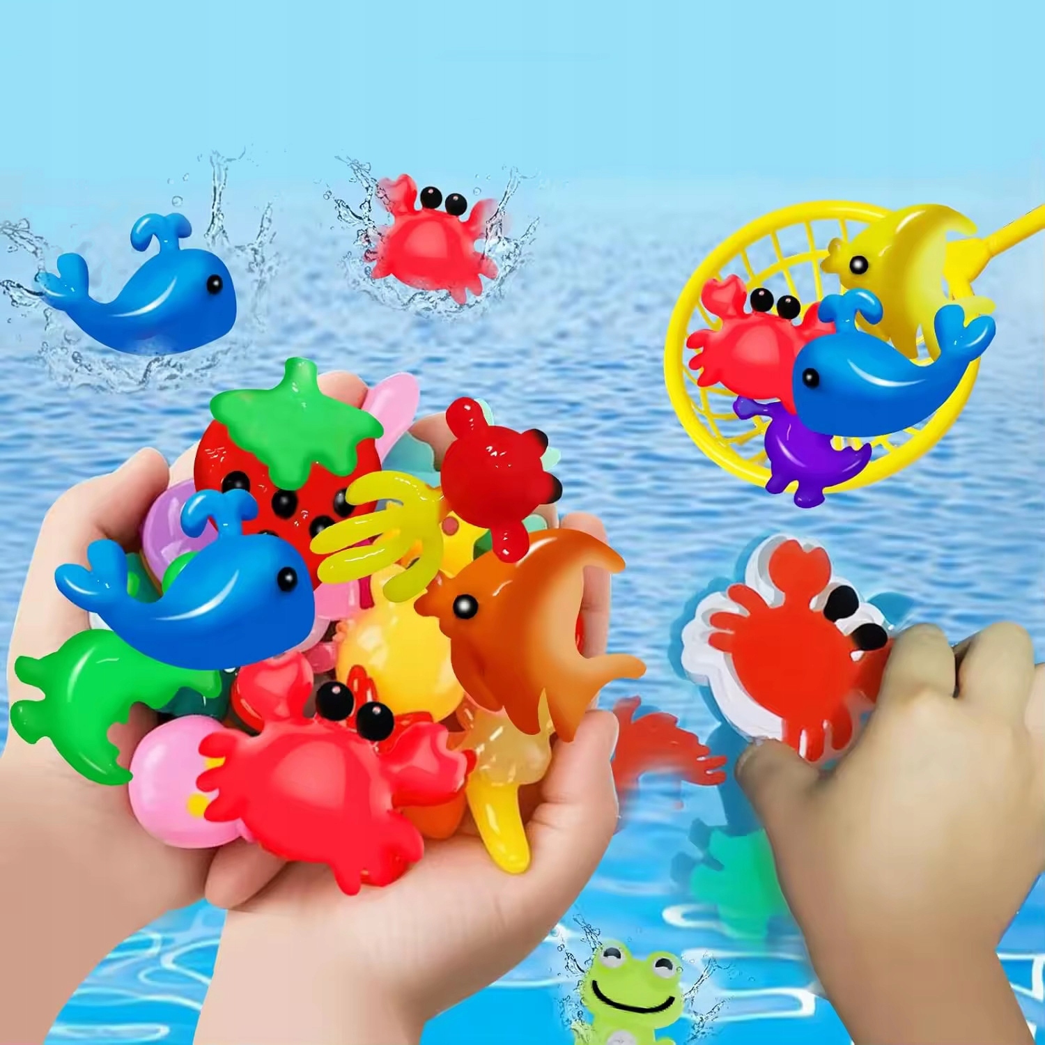 KidsGifts vandeninės figūrėlės daryti želatina
