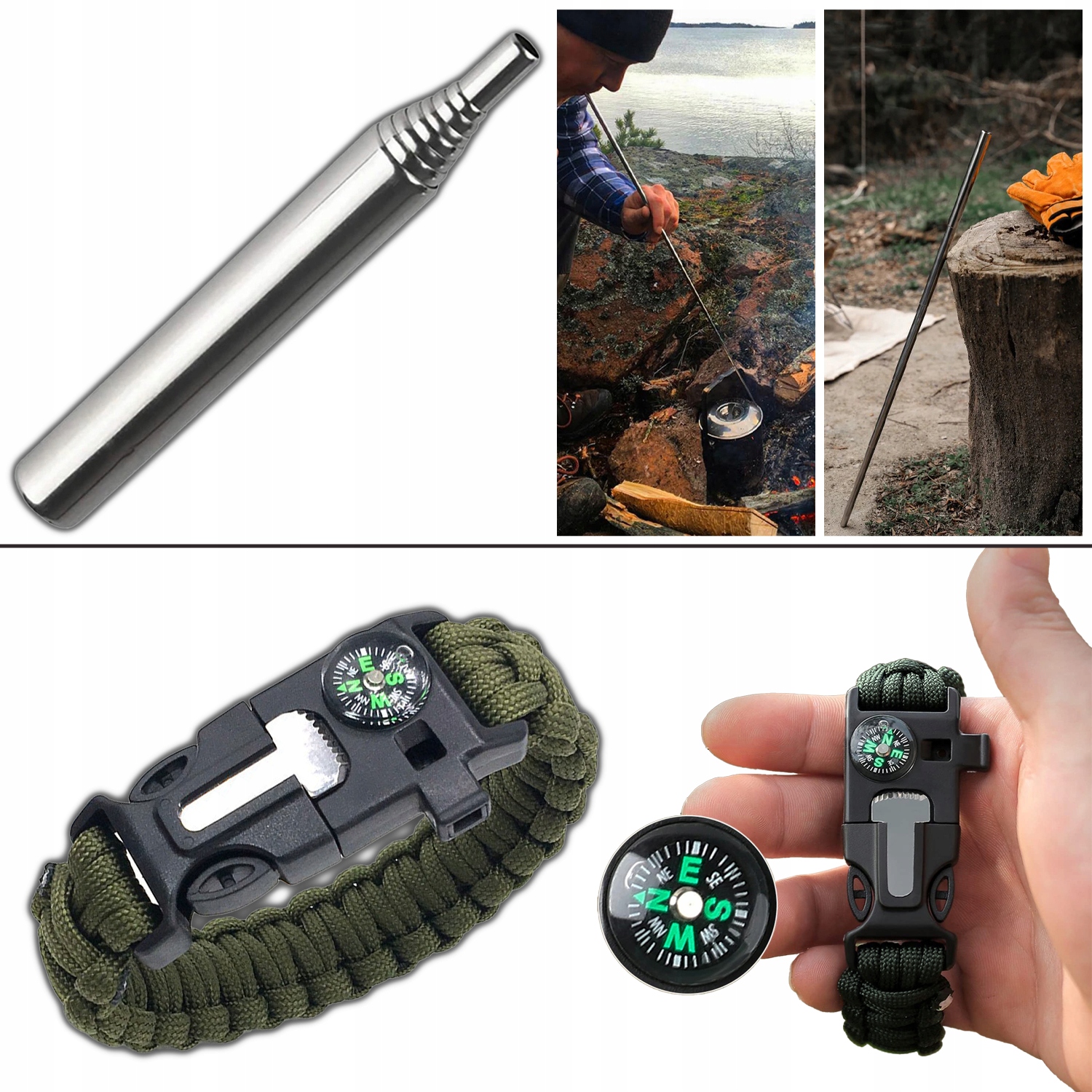 Military Survival Survival Kit Multitool 52pcs XL