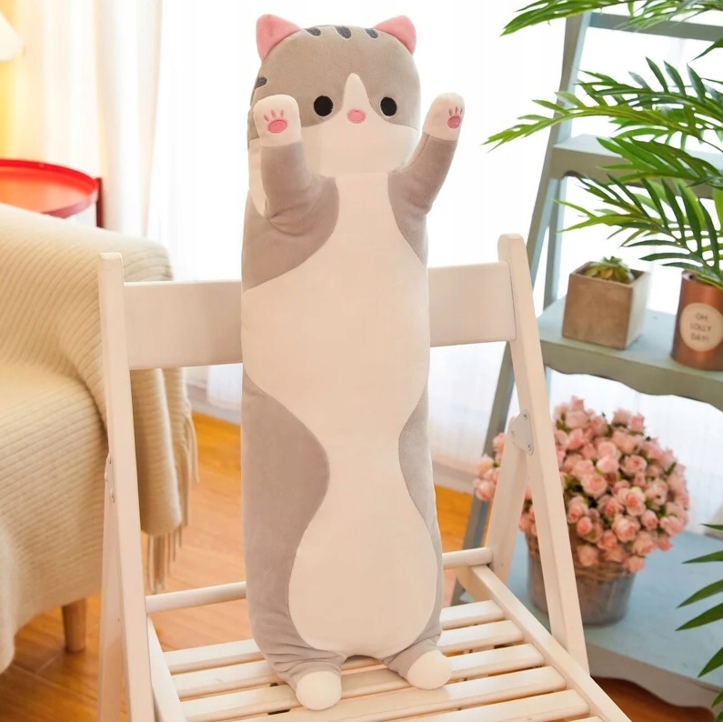 Gotel pliušinis katinas pagalvėlė 110 cm