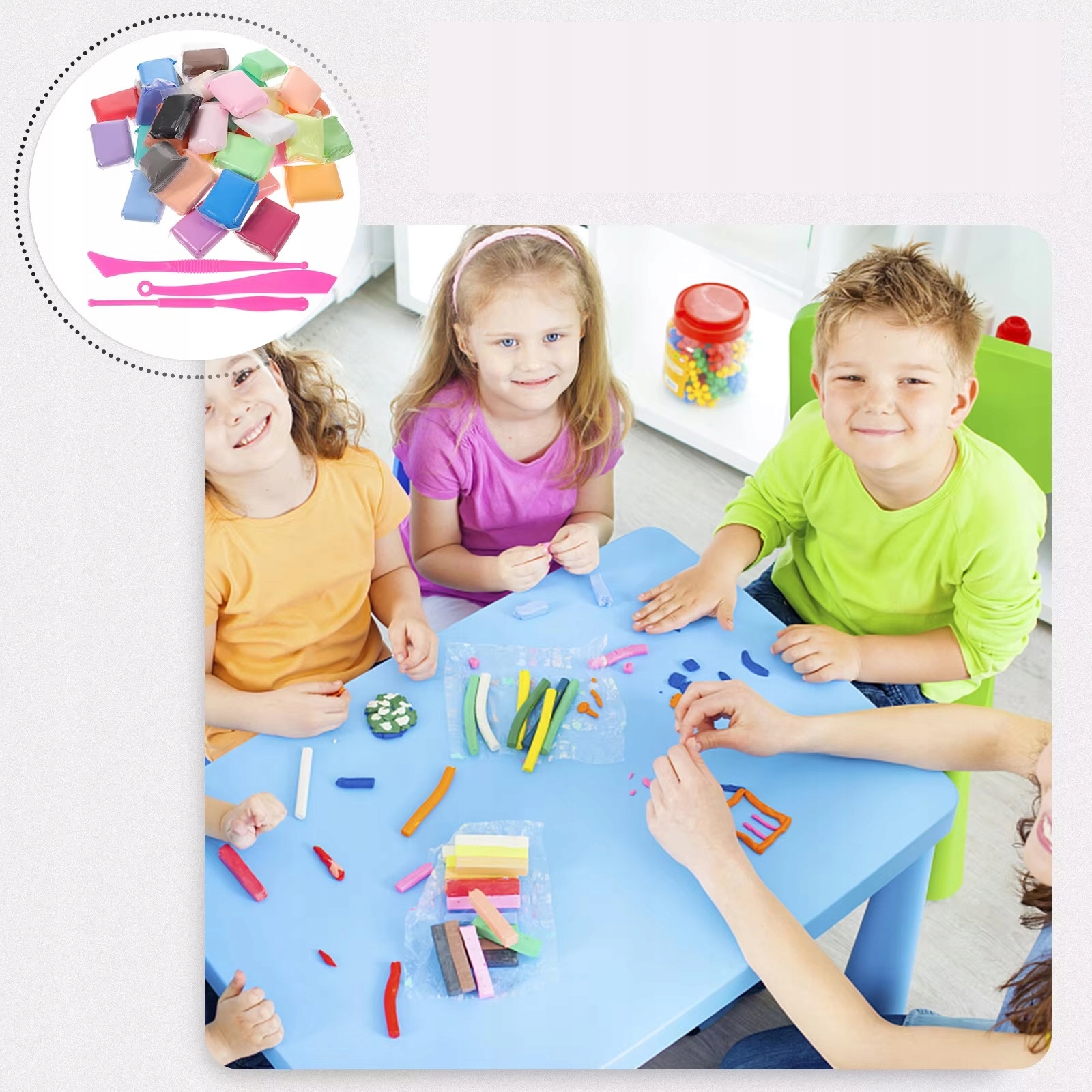 Fotorob plastilinas 36 spalvų rinkinys