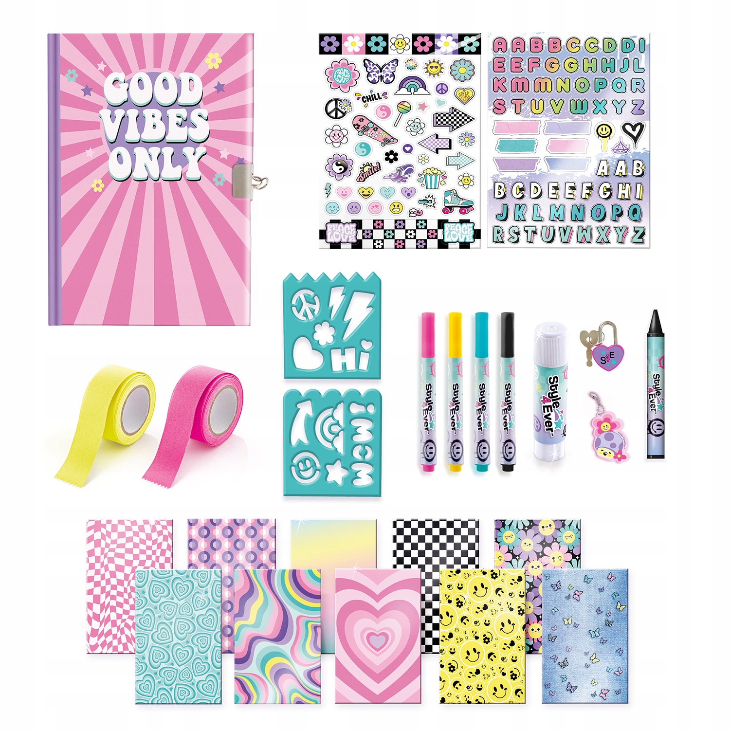 Epee Projekt Deko slaptas dienoraštis scrapbooking