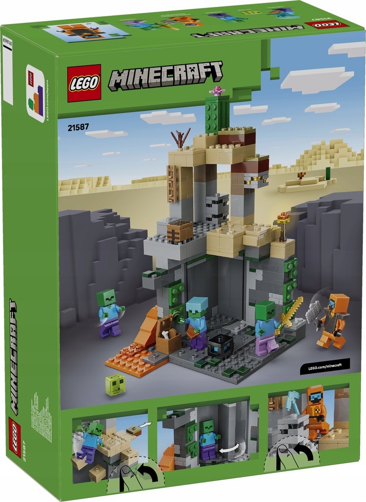 LEGO Minecraft 21587 zombio ola