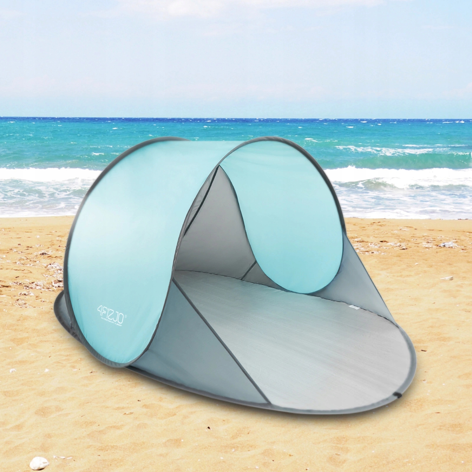 BEACH TENT NEŠIMAS EKRANAS PAPLŪDŽIO SODO APSAUGINIUI 200 CM