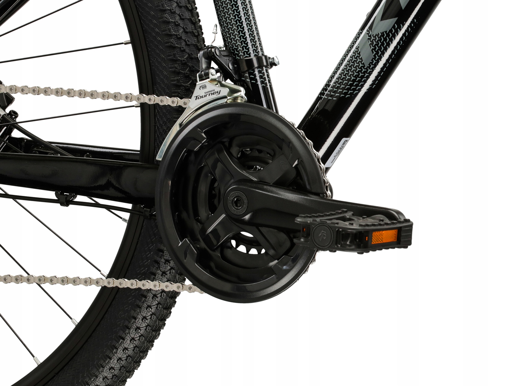 KROSS BERG 3.0 MTB kalnų dviratis, M dydis, juodas