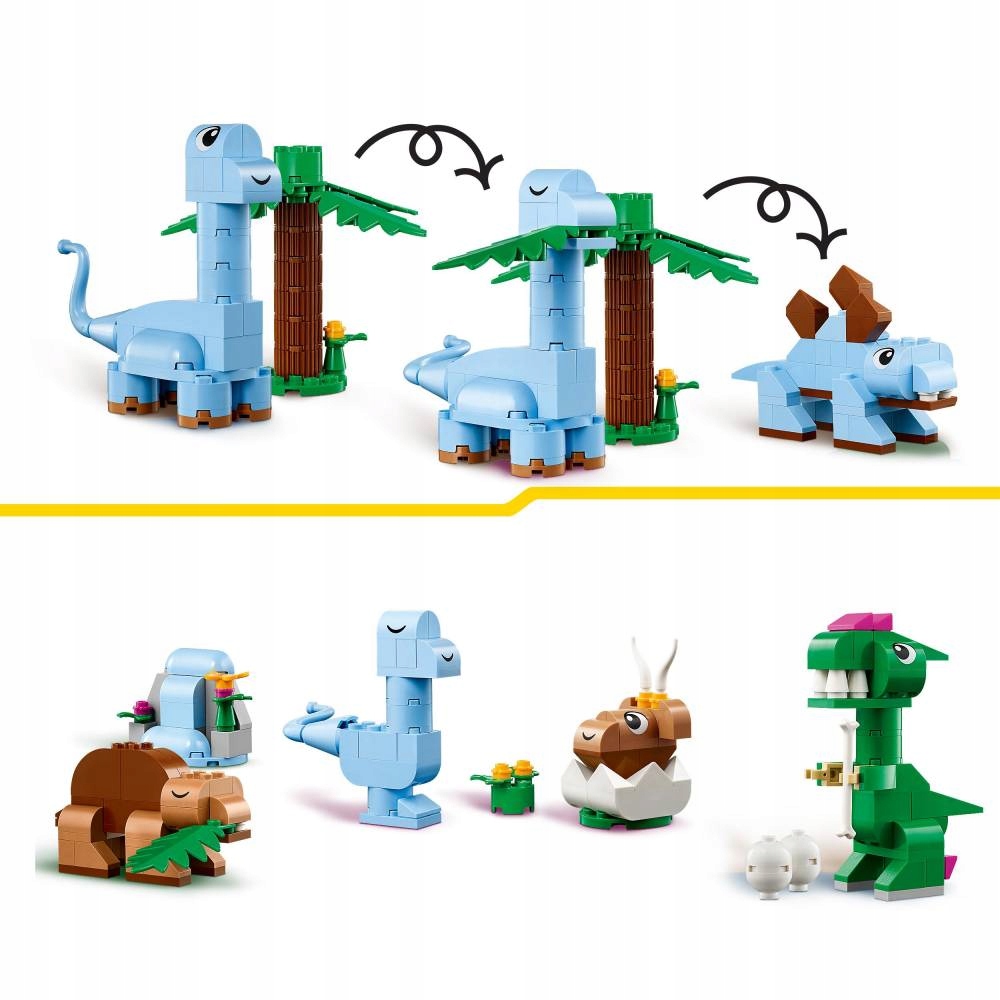 LEGO 11041 CLASSIC kūrybingi dinozaurai