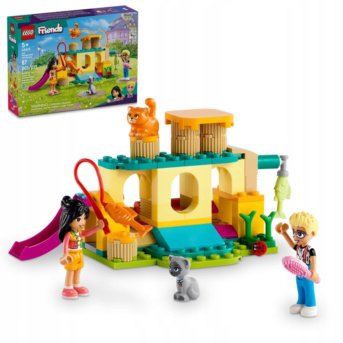 LEGO Friends katės žaidimų aikštelėje 42612