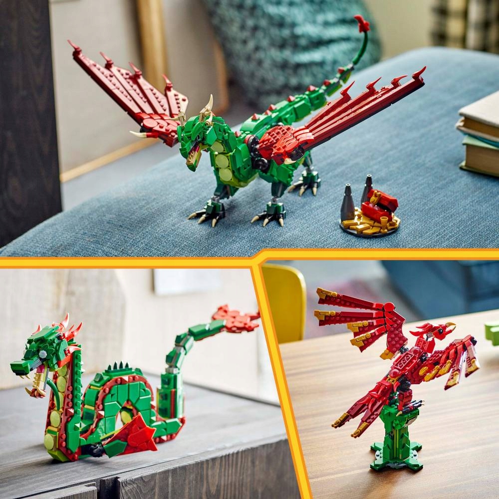 LEGO Creator viduramžių drakono komplektas 31161