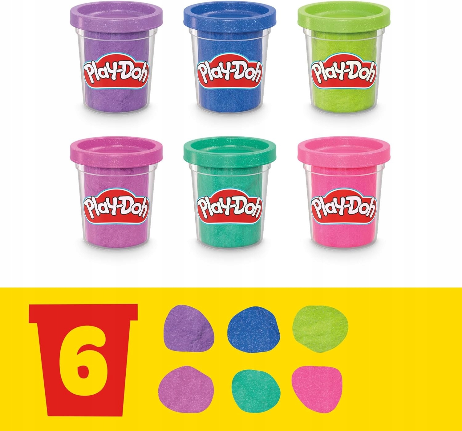 Hasbro Play-Doh błyszcząca kolekcja F9932