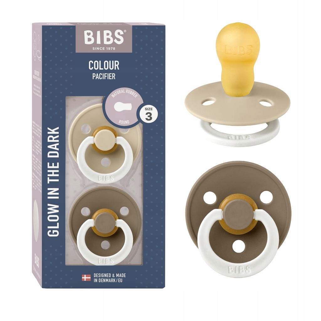 Bibs skaistos čiulptukas su naktinio šviesos 18m+
