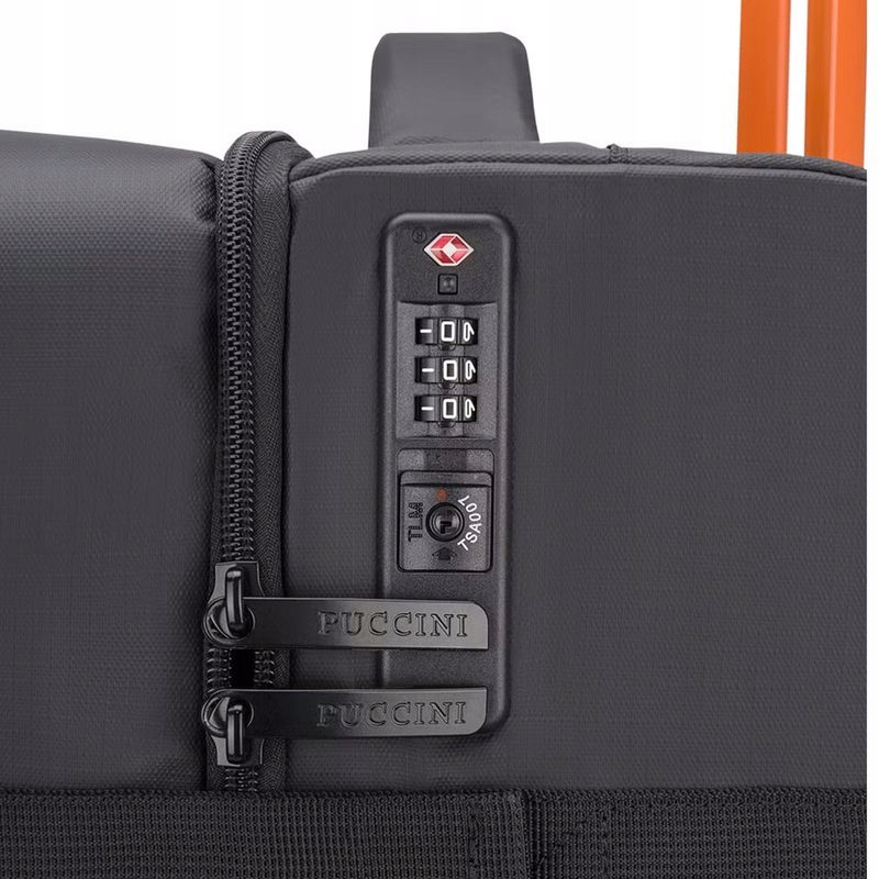 PUCCINI DIDELIS MINKŠTAS lagaminas ANT 2 RATŲ EM50249A-1 COLORADO BLACK