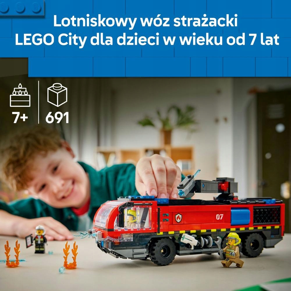 LEGO City 60499 lotnisko gaisrinė