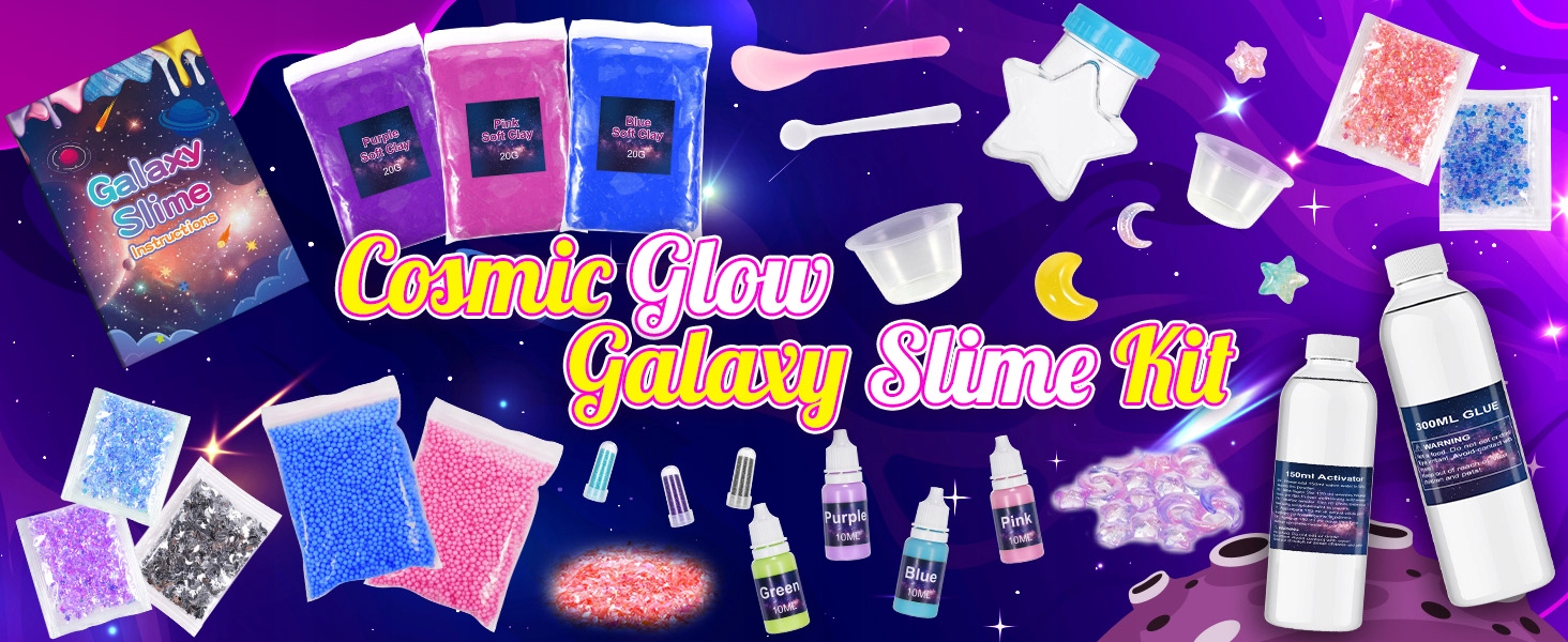 ATOPDREAM Galaxy Magic slime DIY rinkinys