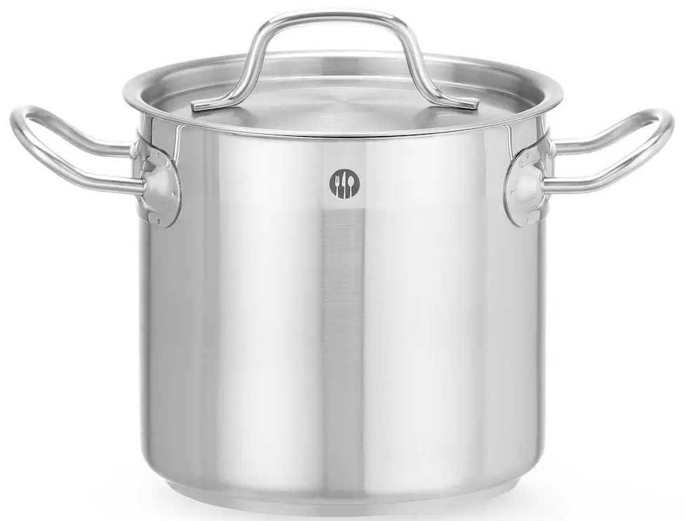 HENDI aukštas puodas su dangčiu, talpa 3 l, 160x(H)150 mm