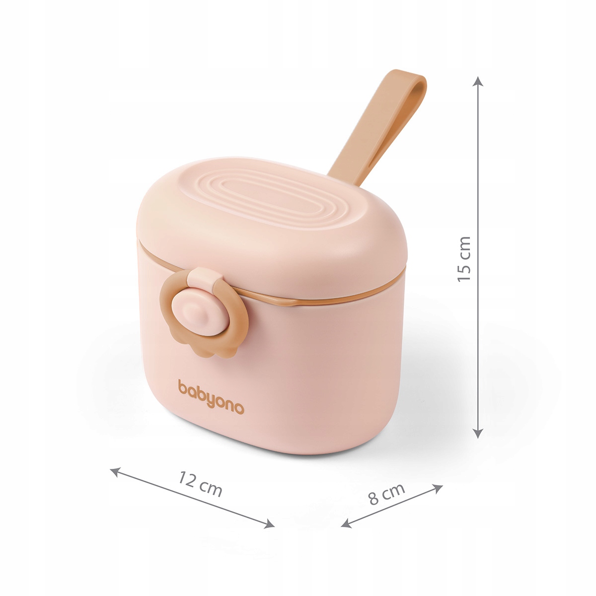 Babyono nešiojamas konteineris pieno milteliams 240ml