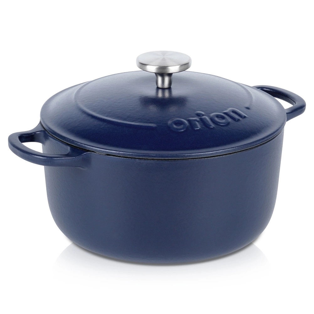 Emaliuotas ketaus puodas su dangčiu LITINA 22 cm, 3,3 l / Orion