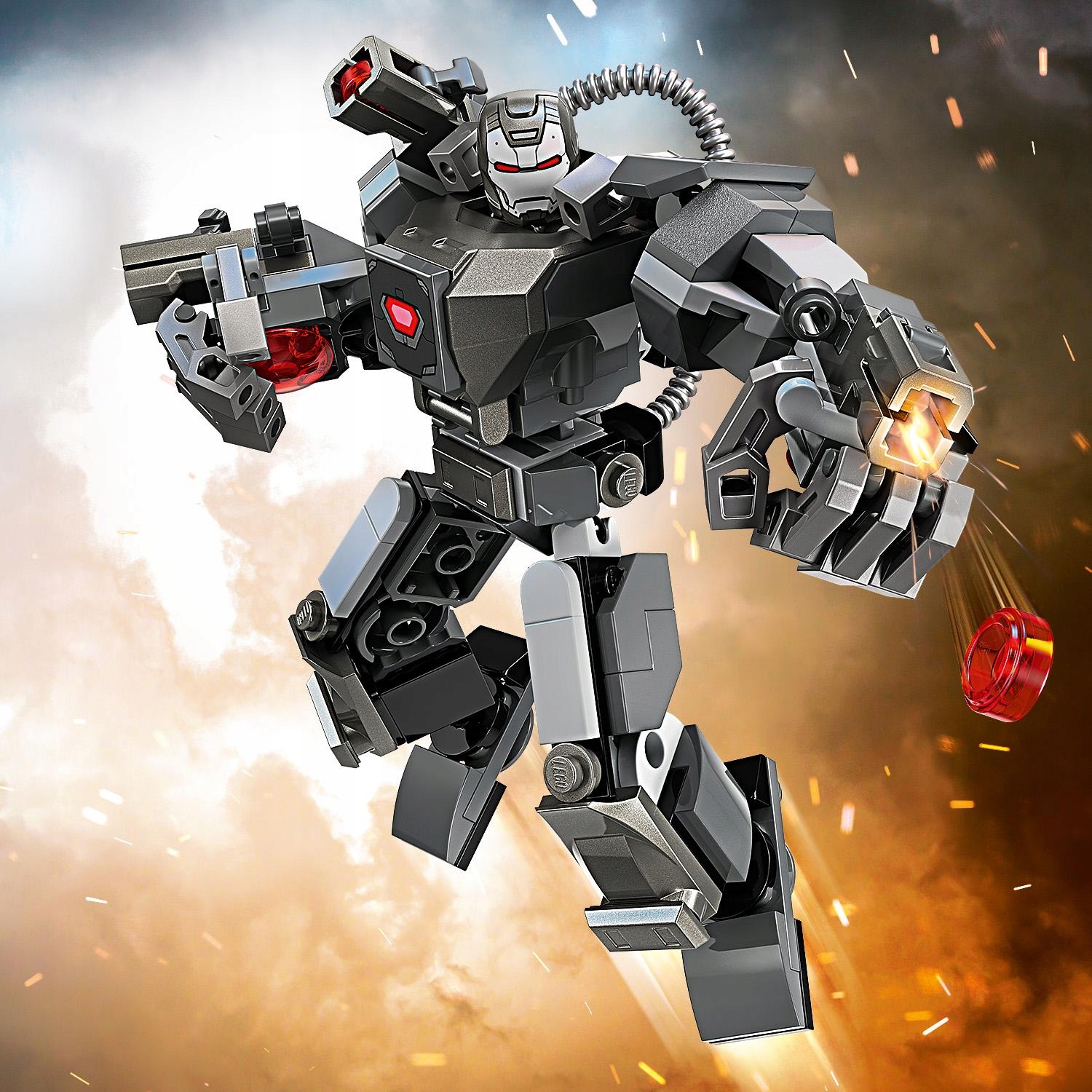 LEGO Marvel Super Heroes War Machine mechaninė šarvai 76277