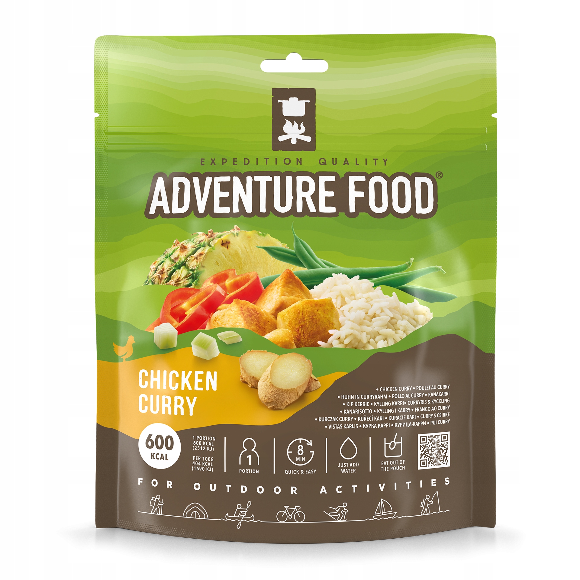 Adventure Food vištiena su karijumi 600 kcal