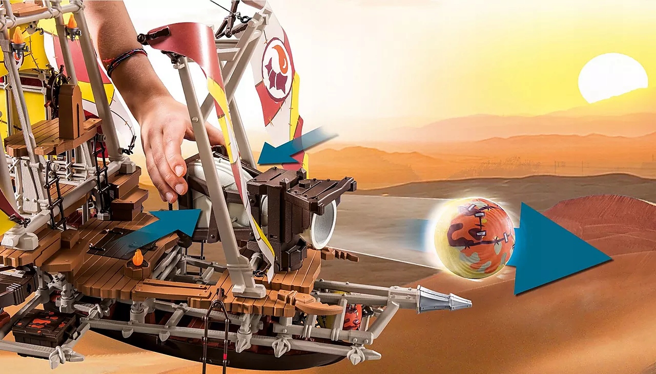 PLAYMOBIL Knights Novelmore Salahari Stormbreaker 233 el 71023